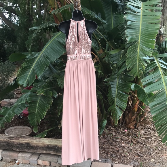 Morgan and Co. sequin bodice gown - Picture 6 of 8